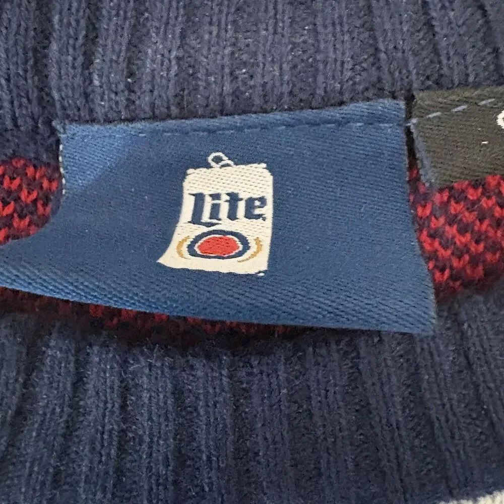 Ugly Christmas Sweater miller lite